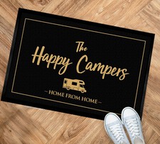 Paillasson Noir Or Pour