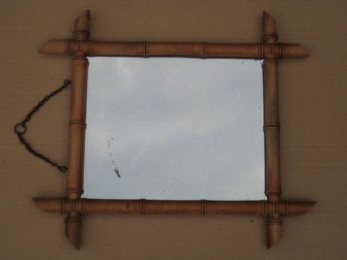 Miroir vintage artisanale - vintage,