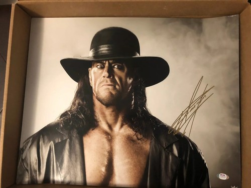 Undertaker signed autographed - undertaker,