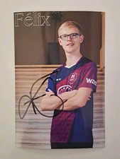 PHOTO DÉDICACÉE FELIX LEBRUN