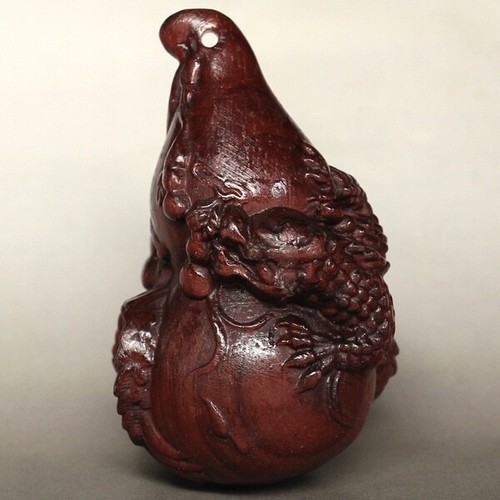 Netsuke shidan sculpture en - shidan,,