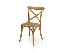 Chaise Paesana Bois Massif Restaurant Maison Classique Art Pauvre Set 2 Pièce