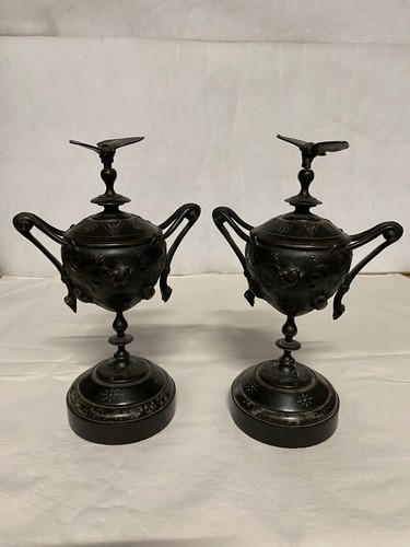 Paire ancienne cassolettes - paire, d’ancienne