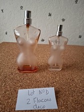 Lot 2 Flacons GAULTIER   Vides