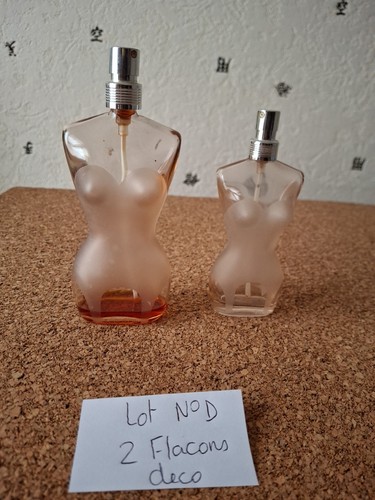Lot flacons gaultier - flacons, vides
