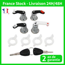 Kit 4 Serrures Barillets Porte pour Renault Master II Opel Movano - 7701470952