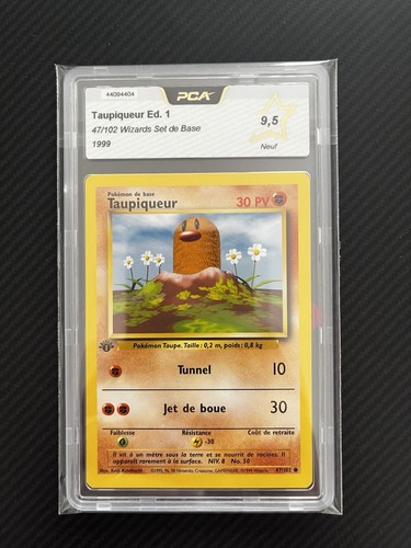 Carte pokémon taupiqueur - carte,