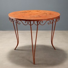 Table de Jardin Ancienne Fer