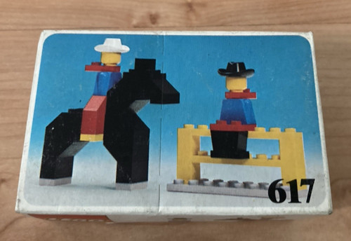 Lego vintage 617 cowboys - vintage, neuf