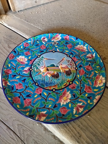 Longwy émaux grand plat