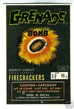 Old Grenade Bomb Firecracker