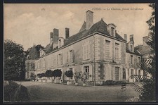 Old postcard Fosse, Le Château, southern facade 