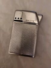 Briquet Métallique Vintage Sim Luxe - Rechargement Gaz - À Restaurer