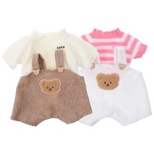  2 Sets Vetement Poupee Habits Accessoires D'animaux Peluche Jouets De Loisirs