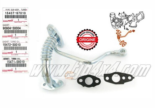 Tube huile turbo avec ses - tube,