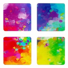 Set de 4 dessous de verre PYLONES - Palette