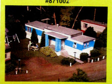 KIT NuComp Miniatures MOBILE HOME PARK MODEL HO=1/87 UNBUILT-LAYOUT-DISPLAY