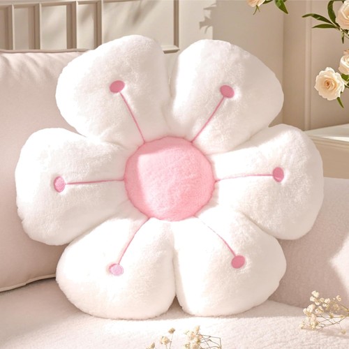 Coussin fleur déco 40cm - déco,