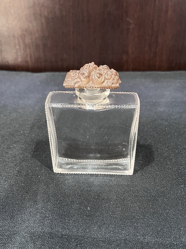 Ancien flacon parfum fleur - ancien, de