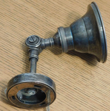 LAMPE SPOT murale REGLABLE à FIXER au MUR cable PRISE et INTERRUPTEUR chevet