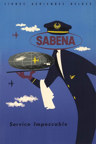 Sabena service impeccable - service,