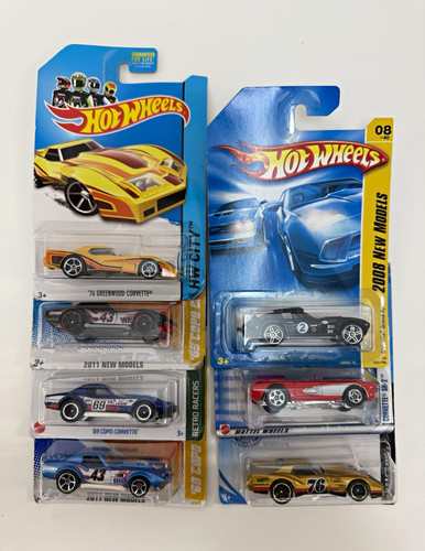 Hot wheels corvette lot 7 - wheels,