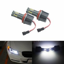 H8 120W Angel Eyes LED Blanc Xénon BMW E88 E90 E92 E60 E63 E71 après 2008