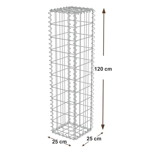 25x25x120 gabionen pierre - 25x25x120,