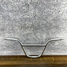 S&M Slam Bar Dancing Man Old School BMX Freestyle Handlebar 2pc Chrome S&M Cut