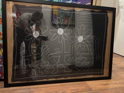 Keith haring rare - metro, ancien