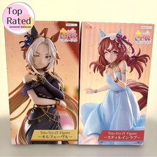 Uma Musume Pretty Derby Trio-Try-iT Still in Love Orfevre Figure Set Japan New