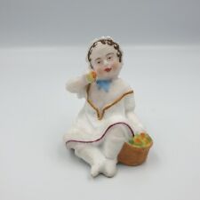 OLD POLYCHROME PORCELAIN POLYCHROME GERMANY CHILD BISCUIT STATUETTE FIGURE?
