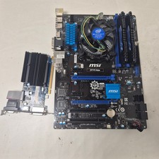 NEW NEUF intel i7 4790k carté mére msi z97 +carte graphique amd hd6450 + 8go ram