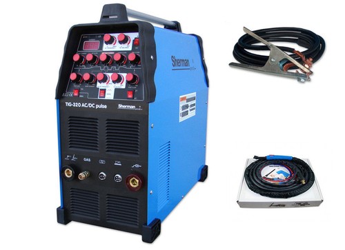 Sherman tig 320 pulse - ac/dc,