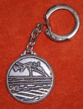 Keychain key ring aircraft boat liner train travel bags G. SUIRE NIORT 