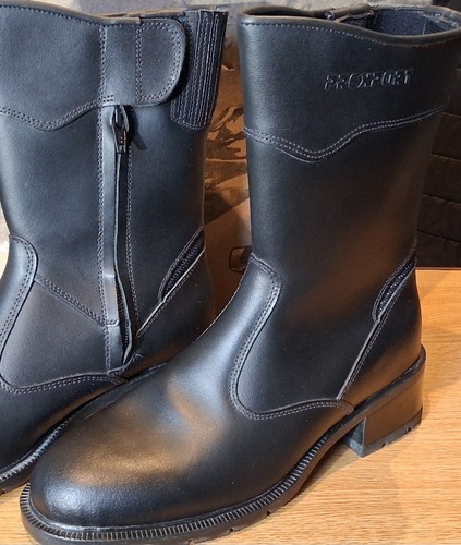 Bottes cuir moto route - cuir,