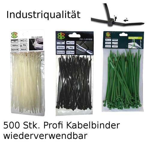 500 pièce profi câble - 500,