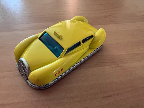 Voiture collector taxi - collector, jaune