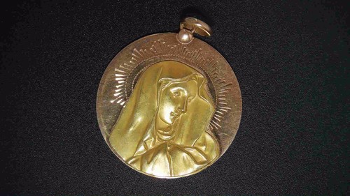 Vierge 18k 750 30mm - or, valenza
