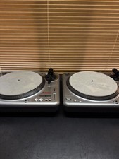 Vestax PDX-2000MkII Silver Pair with Ground Wire Tested and Working