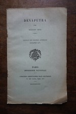 SYLVAIN LEVI : DEVAPUTRA 