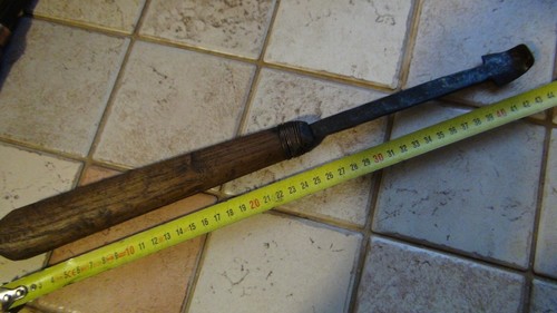 Ancienne gouge bois - a, fer