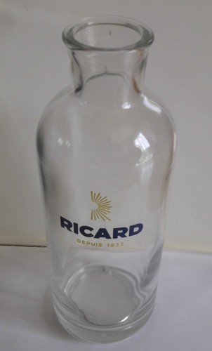 Carafe verre pastis ricard - en,