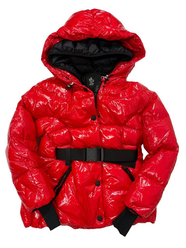 Veste ski rouge brillant - ski,