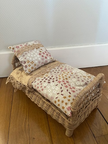 Meuble lit rotin - meuble,