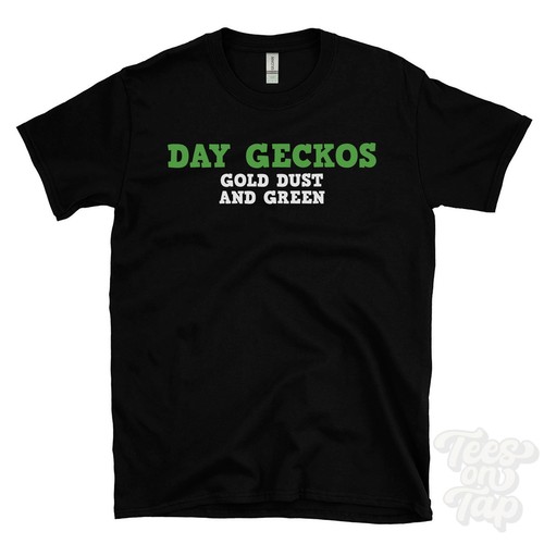 Day geckos gold - dust, green