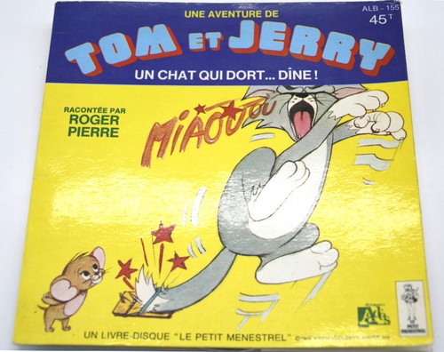 Tom jerry disque vinyle sp - &,