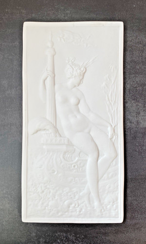 Plaque biscuit de - plaque, en