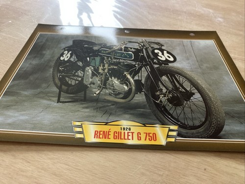 René gillet 750 1926 fiche - 750,