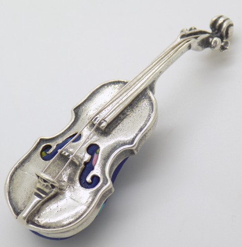 Vintage solid silver - vintage, violin